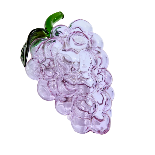 Glassy Grapes Hand Pipe / Purple